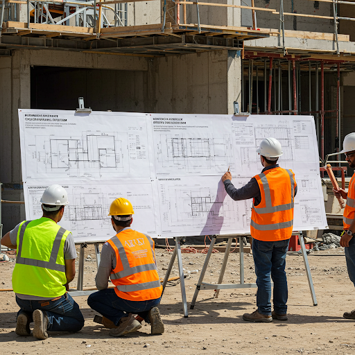 Curtain wall construction drawings
