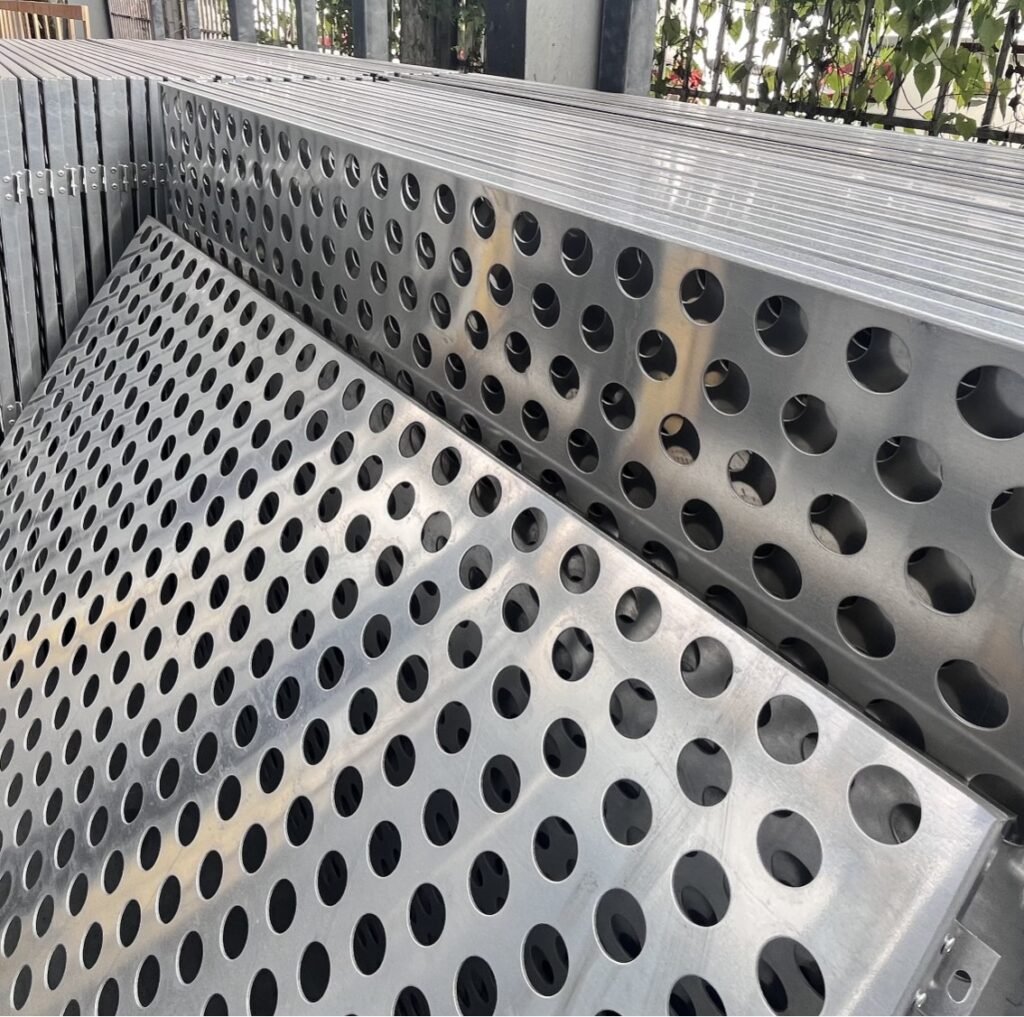 aluminum perforated  metal facade  panel