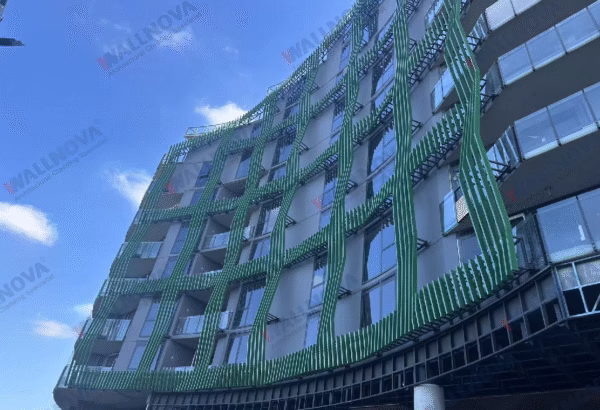 WALLNOVA Decorative alum louvers, perforated alum ceiling panels